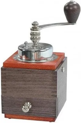 Produktbild von Kaffeemühle 1945 - lachsrot / wenge
