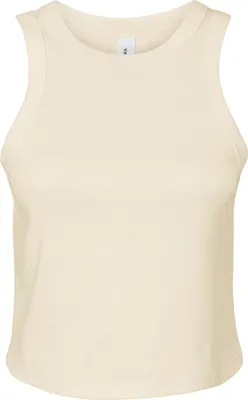 Immagine prodotto di Bella + Canvas - Top senza maniche con colletto corto Stand Up per donna PC7019 (XS) (tinta unita in misto naturale)