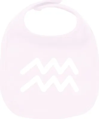 Produktbild von Huuraa Unisex Babylatz Wassermann Sternzeichen Zeichen Geschenk Babypink  Baumwolle Wassermann Mitbringsel