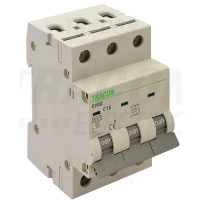 Obrázok produktu pre Tracon Electric Istič EVOZ3C16 3p/C/16A