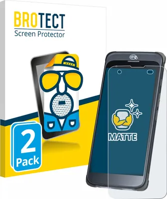 Produktbild von 2x BROTECT Schutzfolie für Orderman 10 Displayschutz Displayschutzfolie Folie Matt Entspiegelungsfolie