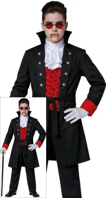 Immagine prodotto di Guirca Costume da vampiro per bambino 14-16 anni 14-16 anni