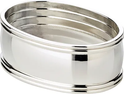 Produktbild von EDZARD Serviettenring Faden 4er Satz L 6 cm