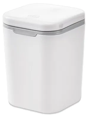 Immagine prodotto di Solidchoice - Contenitore per rifiuti mini da 2 litri con coperchio, ideale per casa e ufficio