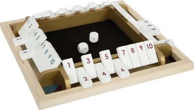 Produktbild von Würfelspiel Shut the Box „Gold Edition”