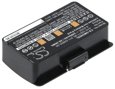 Image de TECHTEK Batterie compatible avec [Garmin] 010-00543-00, 100054300, 3580100054300, EGM478, GPSMAP 276, GPSMAP 276c, GPSMAP 296, GPSMAP 376, GPSMAP 376