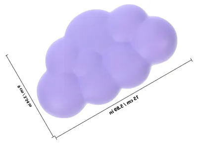 Produktbild von Cloud Mauspad mit Handgelenkstütze aus Memory-Schaum und rutschfester Unterseite