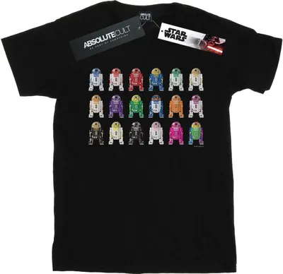 Produktbild von Star Wars - "R2 Units" T-Shirt für Damen BI44923 (M) (Schwarz)