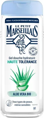 Produktbild von Le Petit Marseillais Duschgel Aloe Vera Bio 400 ml – Sanfte, hochverträgliche Pflege