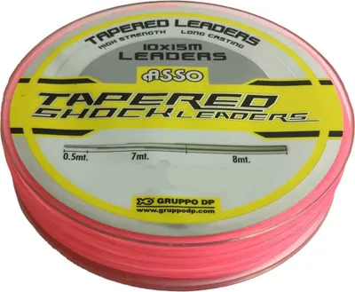 Produktbild von Asso Shock 15 M Konischer Anführer Durchsichtig 0.160-0.570 mm Durchsichtig 0.160-0.570 mm