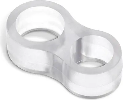 Image de Retenue De Porte Transparente Protection Murale Discrète - Rei