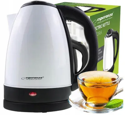 Obrázek produktu pro Esperanza EKK013W Výkonná Bezdrátová Bílá Elektrická Konvice
