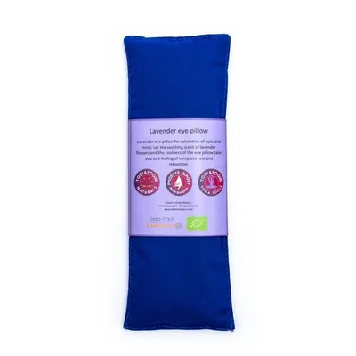 Produktbild von Augenkissen Lavendel Bio Blau – 140 g; 22x8 cm