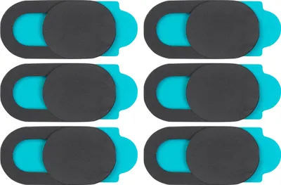 Produktbild von MMOBIEL 6x Webcam Abdeckung ultra dünn für Laptop / MacBook / Tablet- Schwarz