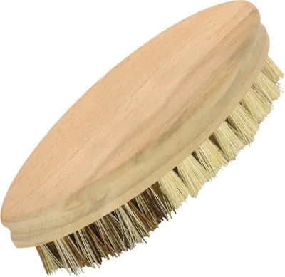 Produktbild von Fackelmann Reinigungsbürste FAIR, Scheuerbürste aus Buche, Gemüsebürste mit widerstandsfähigen Borsten (Farbe: Braun)