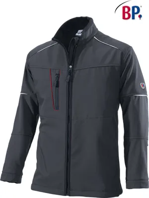 Produktbild von BP® Softshelljacke für Herren - anthrazit - M