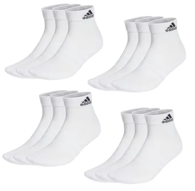 Produktbild von adidas Cushioned Sportswear Ankle, Quarter Socken, 12 Paar, weiß, 40-42