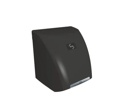 Geräuschpegel 69 dB ZEPHYR automatische Händetrockner Trocknungszeit 20 bis 30 Sekunden Schwarz JVD 8111400