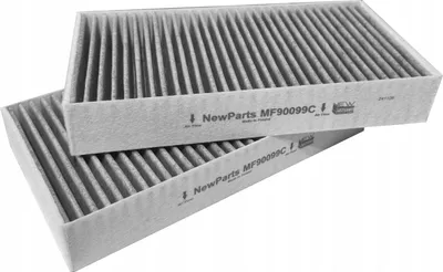Obrázok produktu pre NewParts MF90099C Kabínový vzduchový filter s aktívnym uhlím MERCEDES GL M R Náhrada K1200A2x
