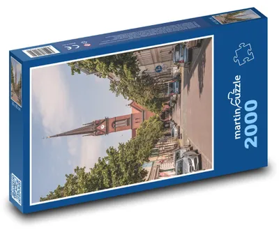 Zdjęcie produktu dla martinpuzzle - Puzzle 2000 - Kościół w mieście
