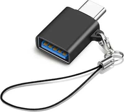 Produktbild von INF OTG-Adapter mit Trageband Schwarz