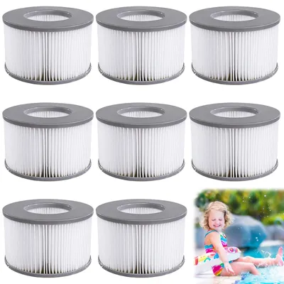Immagine prodotto di Solidchoice - Set di 8 filtri di ricambio per piscine idromassaggio MSPA