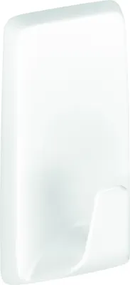 Produktbild von tesa® 58279-00000-20 Powerstrips® Systemhaken - ablösbar, L Eckig schwarz Large 2kg