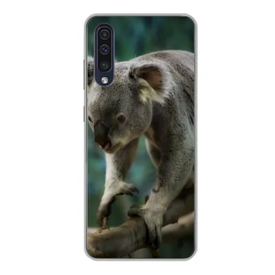 Produktbild von MuchoWow® Handyhülle Schutzhülle Hülle für Samsung Galaxy A50 Koala - Baum - Klettern - Kinder - Jungen - Mädchen Silikon Softcase Handy Hülle - Mobiltelefonhülle