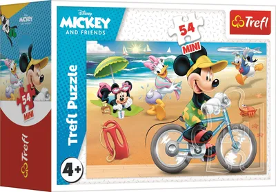 Immagine prodotto di TREFL Puzzle Topolino: sulla spiaggia 54 pezzi