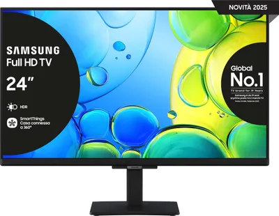 Obrázek produktu pro Samsung UE24F6000FUXZT, 61 cm (24"), 1920 x 1080 px, LED, Smart TV, Wi-Fi, Černá