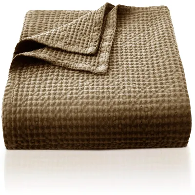 Zdjęcie produktu dla Koc do przytulania, 150x200 cm, 100% bawełna, oddychająca faktura, idealny do domu