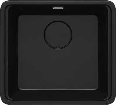 Immagine prodotto di Deante - Lavello da cucina in granito MOMI, 1 vasca, 50x45 cm, nero