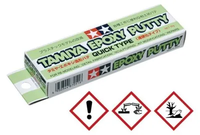 Immagine prodotto di Tamiya 87051 Stucco epossidico tipo rapido 25g 2 componenti
