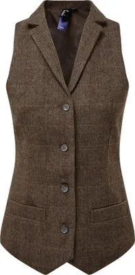 Image de Premier - Gilet pour femme RW6601 (S) (Marron)