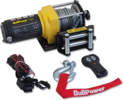 Produktbild von Elektrische Seilwinde Offroad 4x4 ATV Quadwinde Elektrowinde Motorwinde Seilzug 12V 3000lbs - 1361kg - OSW-3000