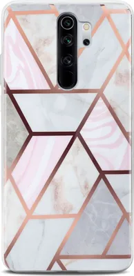 Produktbild von ONEFLOW® Sense Case kompatibel mit Xiaomi Redmi Note 8 Pro - Hülle in Marmor Optik, Thrill