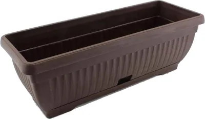 Obrázek produktu pro Truhlík 50cm s podmiskou TERRA hnědá