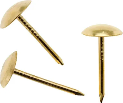 Produktbild von Polsternägel goldfarben 15 mm 50 Stück
