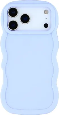 Immagine prodotto di Custodia per Apple iPhone 17 Pro - Cover posteriore in silicone Phonesta Wavy - Viola