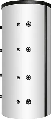 Produktbild von Schicht-Pufferspeicher PZ inklusive Wärmedämmung silber, 500 Liter