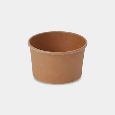 Produktbild von 100x Dressingbecher Saucenbecher aus Kraftpapier  braun 60ml
