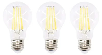 Productafbeelding van Bemko LED Peerlamp A60 E27 Helder - 12W 720lm 4000K - Neutraalwit - Vervangt 100W - 3 stuks
