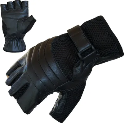 Immagine prodotto di PROANTI Guanti moto Guanti Chopper in pelle a rete