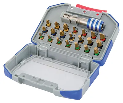 Produktbild von Tivoly 11521572003 Set mit 22 Schrauben, Tin, enthält 3 Pz, 3 Ph, 7 Tx, 4 Hex, 4