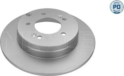 Produktbild von 2x MEYLE Bremsscheibe 37-15 523 0036/PD hinten für HYUNDAI SONATA V (NF) 54 5mm