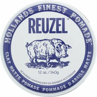 Produktbild von Reuzel Clay Matte Pomade Modellierpaste für einen matten Effekt 340 ml