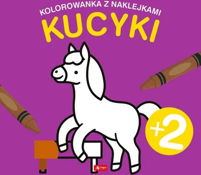 Obrázok produktu pre Dragon Kucyki: Kolorowanka Z Naklejkami Dla Dzieci 2+