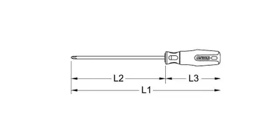 Produktbild von KS TOOLS Schraubendreher Steckschlüssel Schraubendreher 117.1526