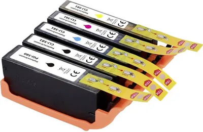 Produktbild von Renkforce Druckerpatrone ersetzt Canon PGI-580PGBK, CLI-581BK, CLI-581C, CLI-581M, CLI-581Y Kompatibel Kombi-Pack Schwa