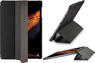 Image de Étui pour tablette Fold Noir pour Samsung Galaxy Tab S8 Ultra 14,6
